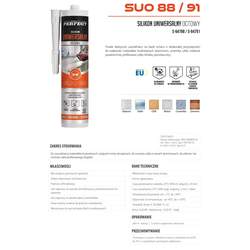 Univerzalni silikon - Acetat 280 ml, brezbarven