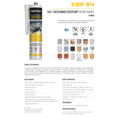 Elastično PU lepilo 310 ml