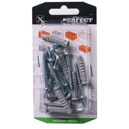 Vložek z ravnim kavljem BRXHP-6/4.0x36, 8 kos