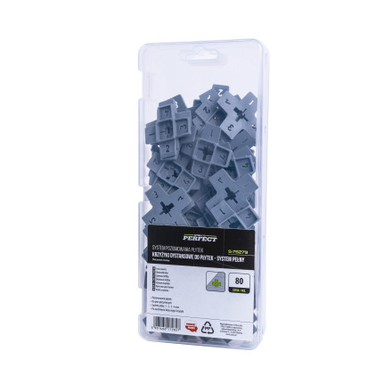Distančniki za niveliranje ploščic - 80 kos