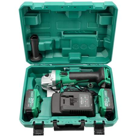 Akumulatorska kotna brusilka AGS20-125BL 20V S-VOLT