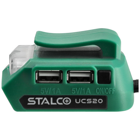 USB polnilec UCS20 20V S-VOLT z LED indikatorjem