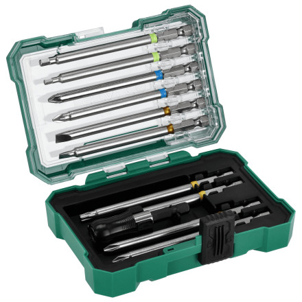 Bit Garnitura 1/4”, 11 kos, 60mm