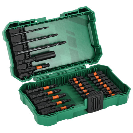 Set udarnih nastavkov in dodatkov 1/4”, 26 kos