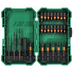 Set udarnih nastavkov in dodatkov 1/4”, 26 kos