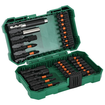 Set udarnih nastavkov in adapterjev 1/4”, 34 kos