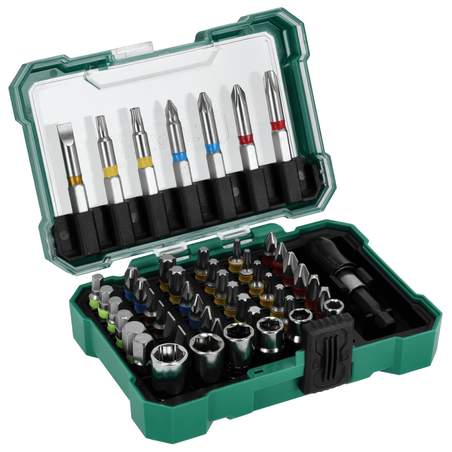 Set Bit nastavkov z 1/4” adapterjem, 50 kos, S2