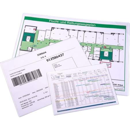 Magnetni žep s prozorno folijo A4 ( Set 5 kos)