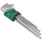 Set Extra dolgih TORX ključev z luknjo 9 kos Set Extra dolgih TORX ključev z luknjo 9 kos