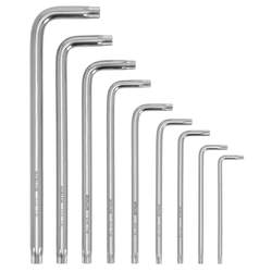 Set dolgih TORX ključev z luknjo 9 kos