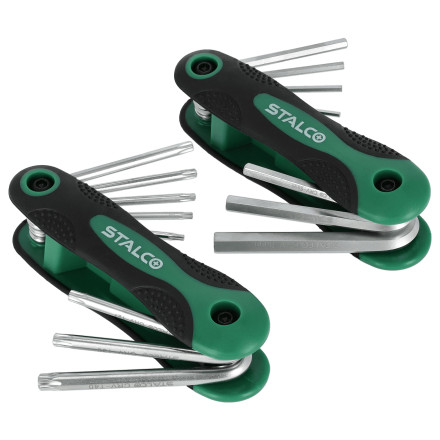 Set L-ključev TX & HEX 16/1 (T9-T40, 1.5-8mm)